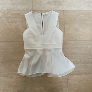 A.L.C white flowy top